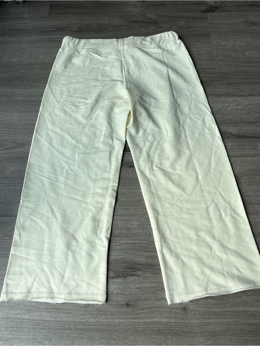 Under the canopy raw hem organic cotton cropped pants - Picture 5 of 5